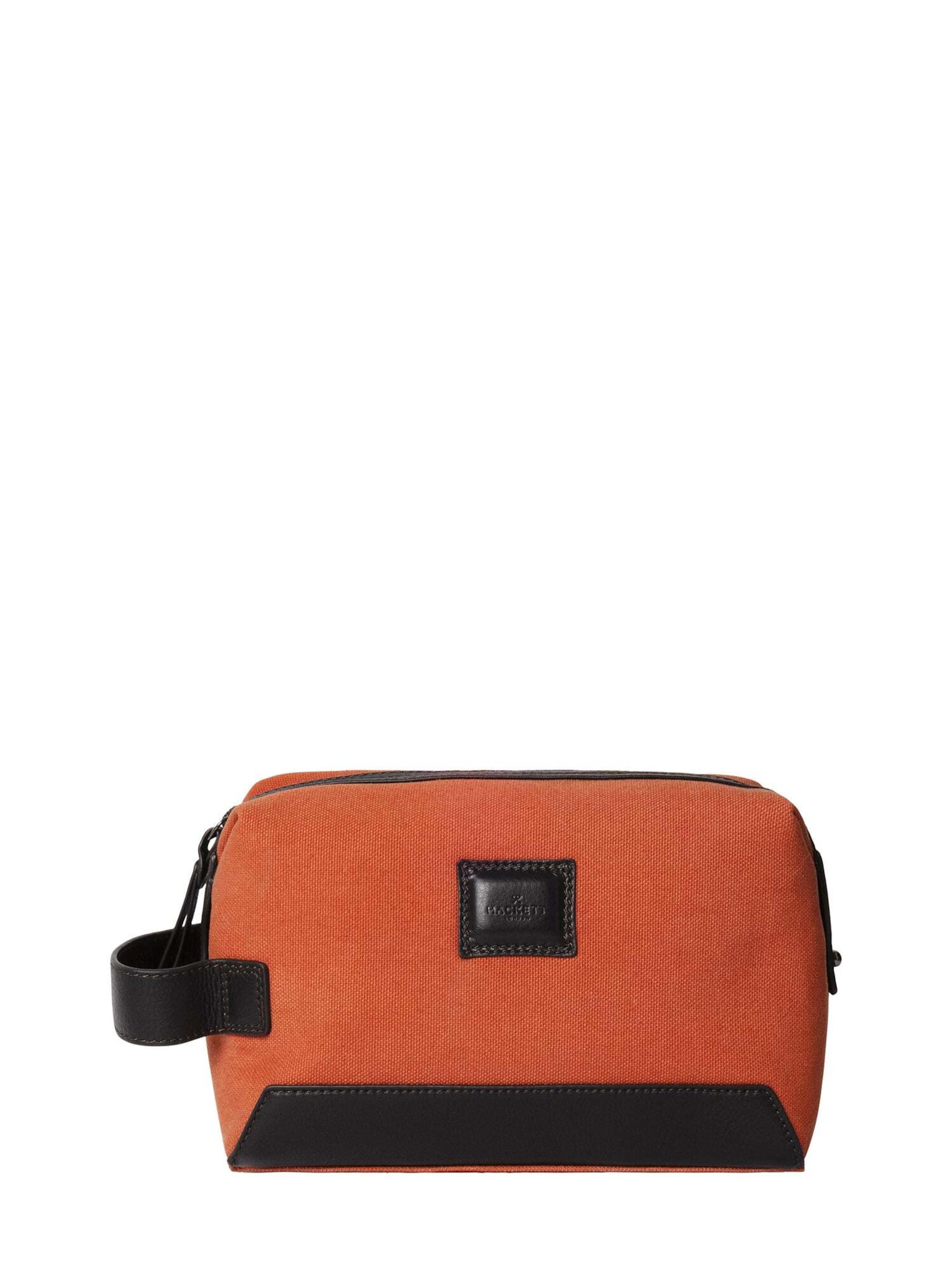 Trousses de toilette Hackett London en orange : devant