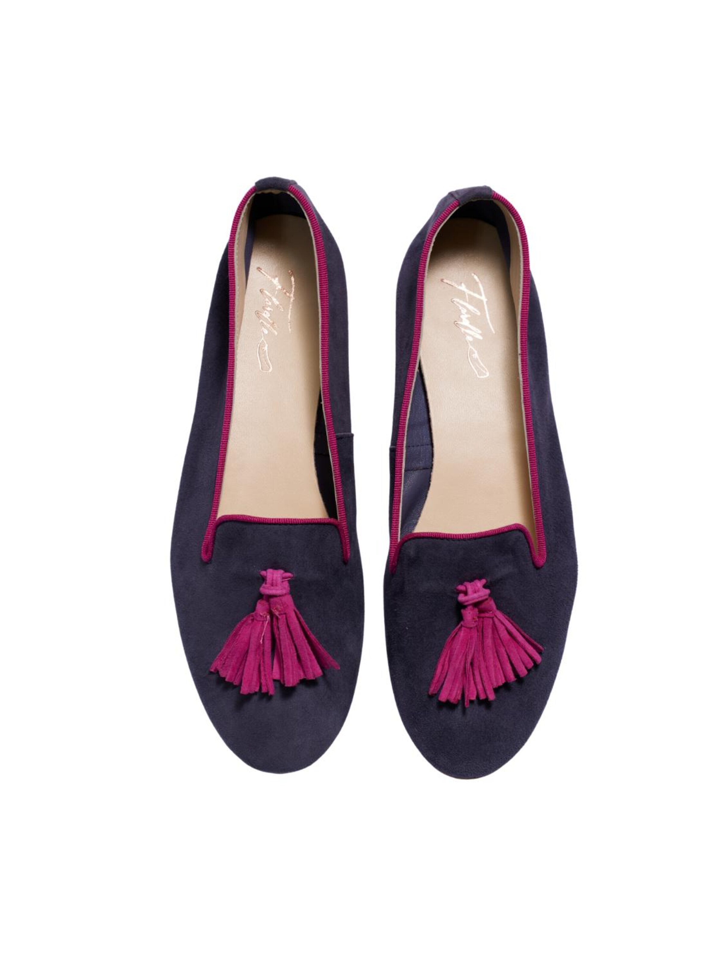 Flarelle Instappers 'Vellutina' in Blauw