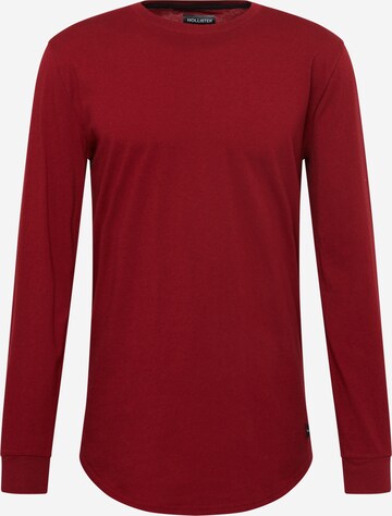 HOLLISTER Shirt in Red: front