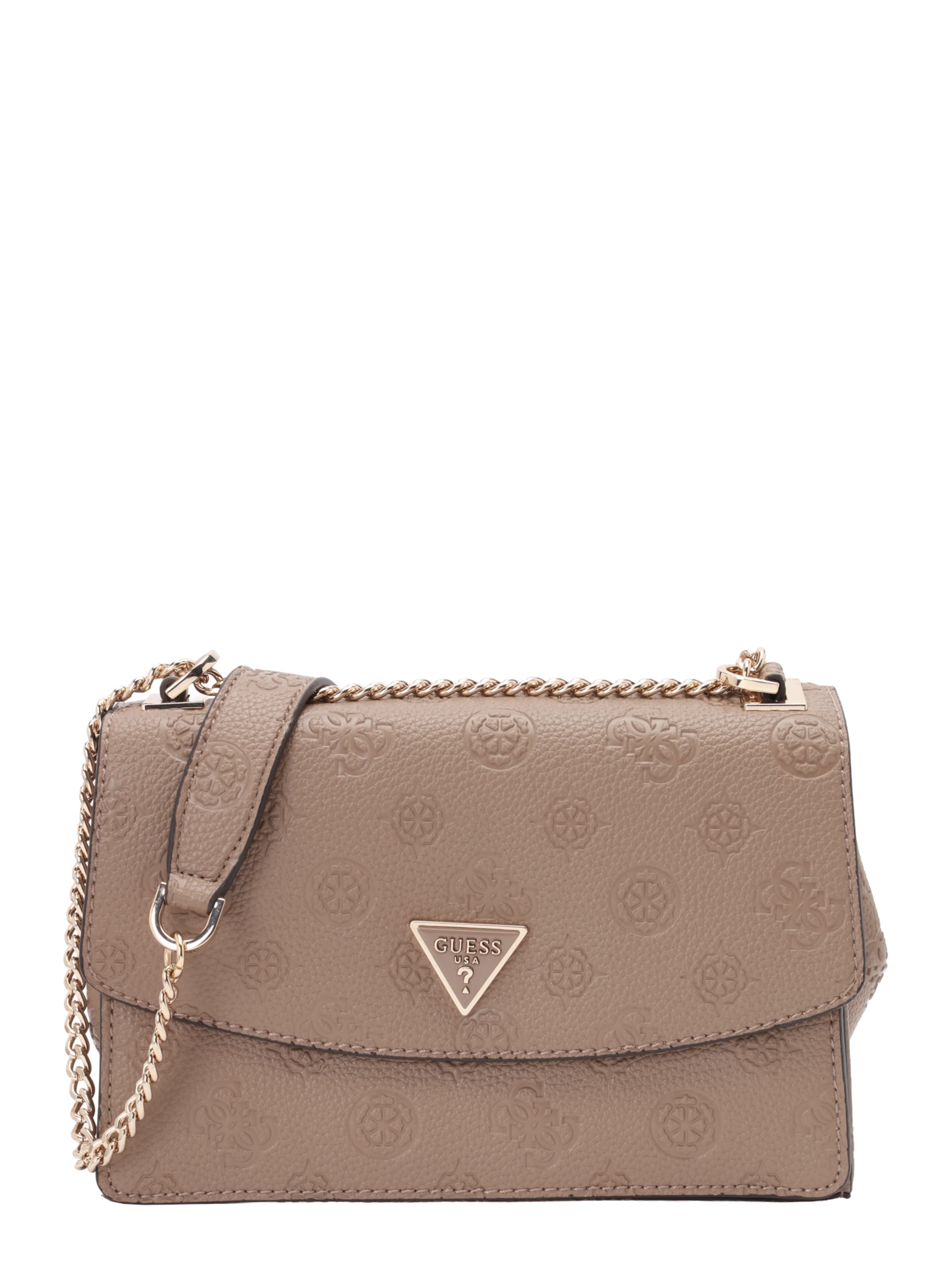 Borsa a tracolla 'CRESIDIA II CNVRTBL XBODY FLAP' di GUESS in beige: frontale
