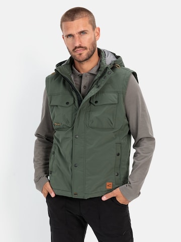 CAMEL ACTIVE Vest in Green: front