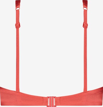 Hunkemöller Push-up Bikini Top in Red