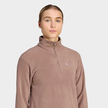 ADIDAS TERREX Athletic Sweater 'Multi Essentials' in Brown