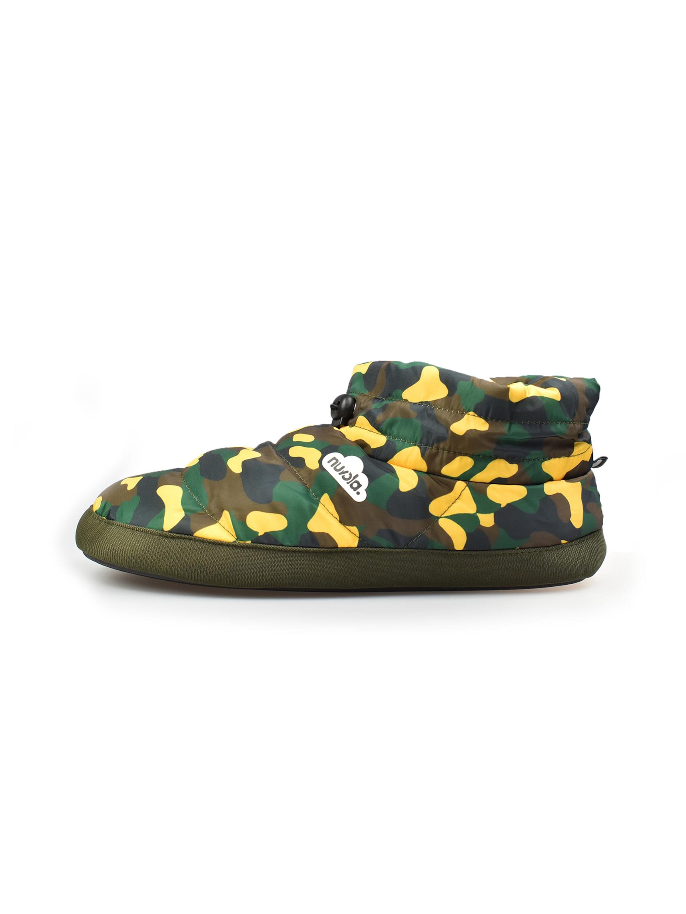 Nuvola. Huisschoenen 'Boot Home Printed 21 Camuffare' in Groen: voorkant