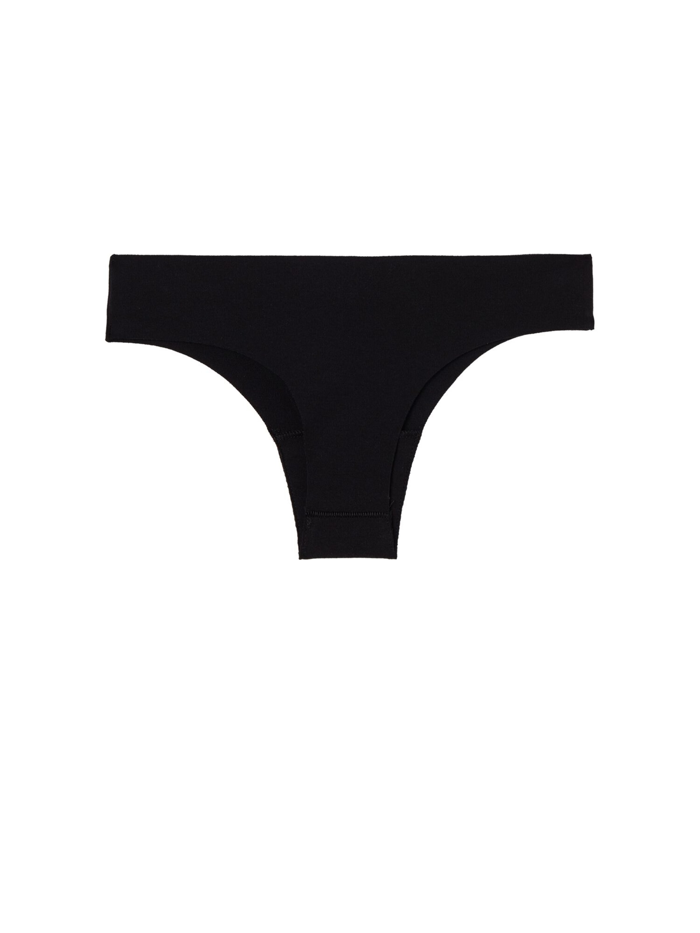 Tezenis Thong in Black: front