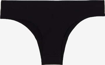 Tezenis Thong in Black: front