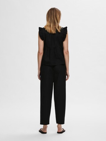 SELECTED FEMME Blus 'BLAIR-IDA' i svart