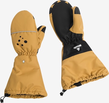 WeeDo Athletic Gloves 'WILD THING' in Yellow: front