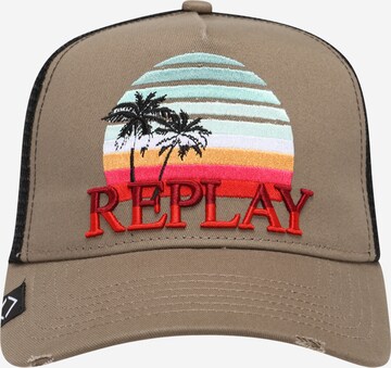 REPLAY Cap in Braun