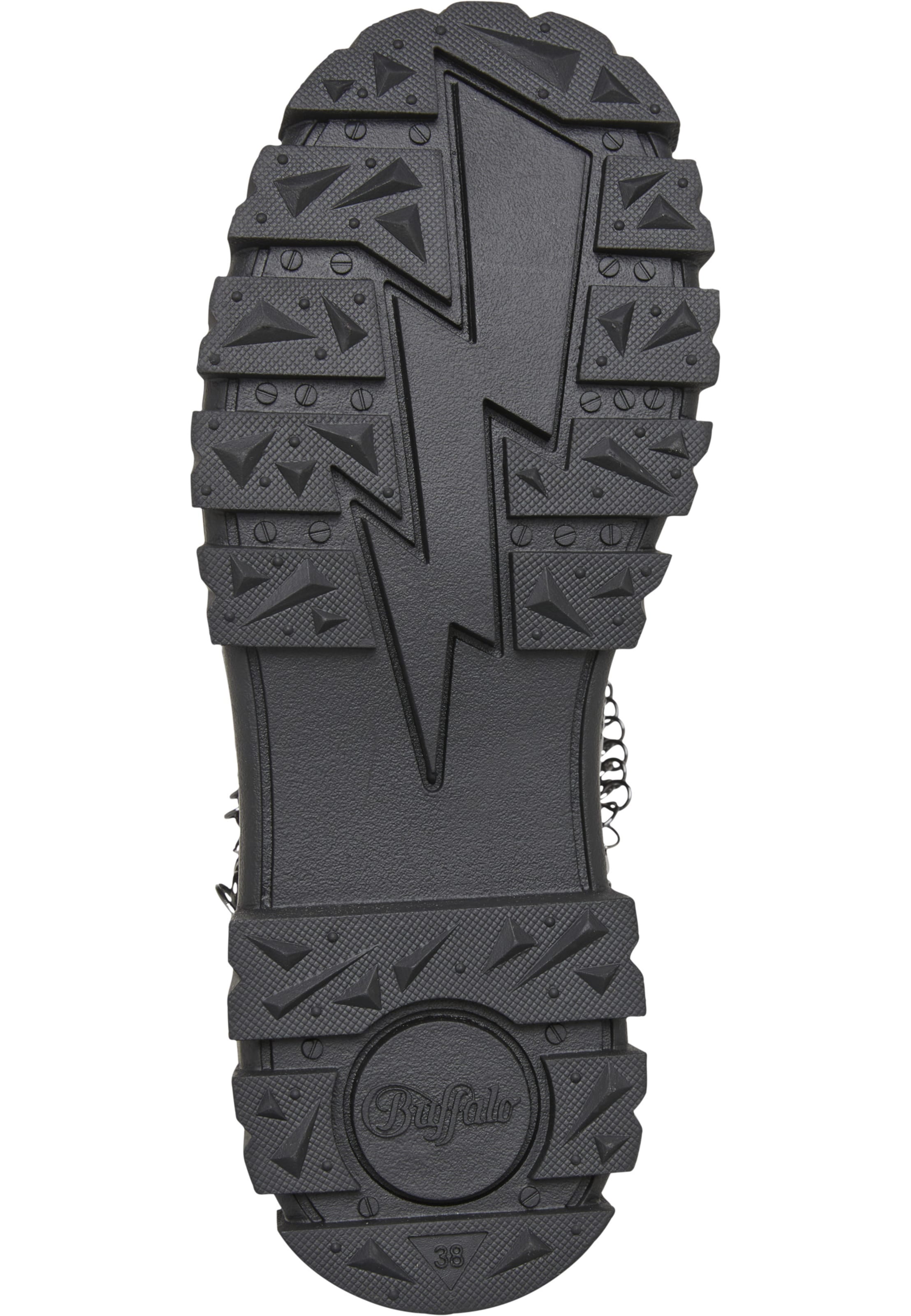 BUFFALO Lace-up bootie 'Asha' in Black