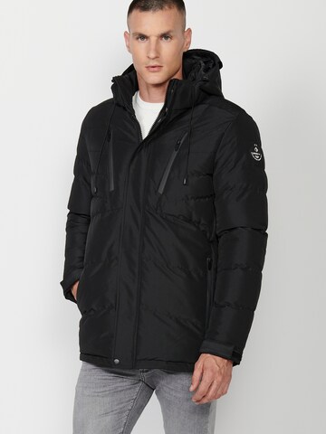 KOROSHIZimska jakna - crna boja