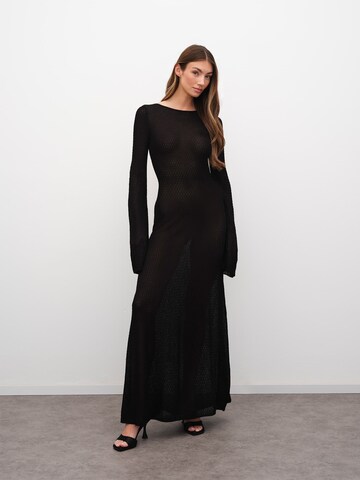 RÆRE by Lorena Rae Knit dress 'Medea' in Black: front