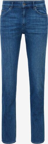 BOSS Regular Jeans in Blauw: voorkant