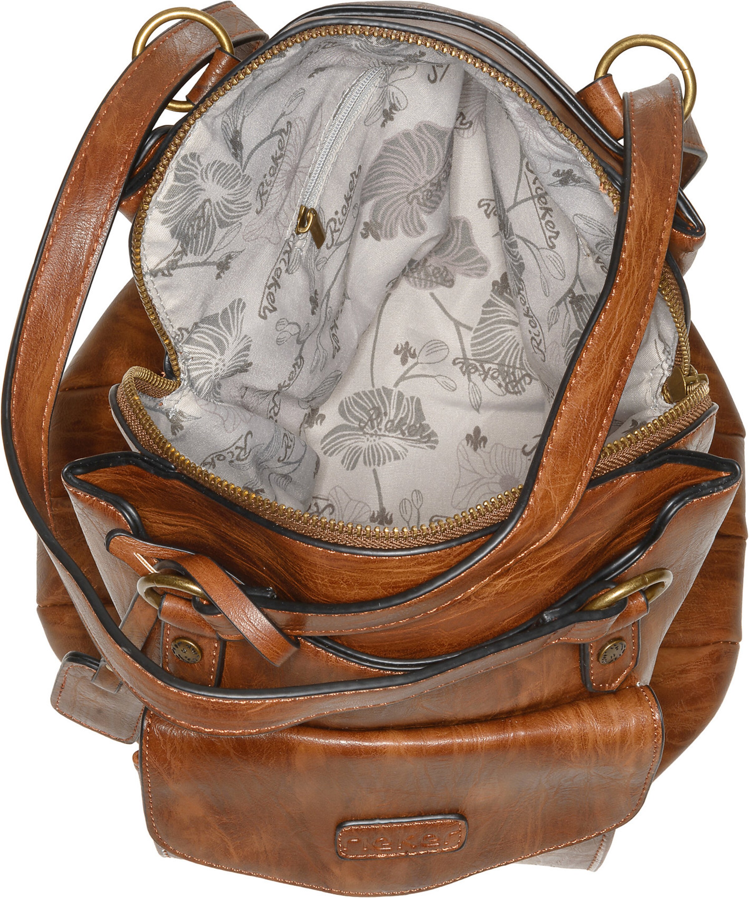 Rieker Backpack 'City' in Brown