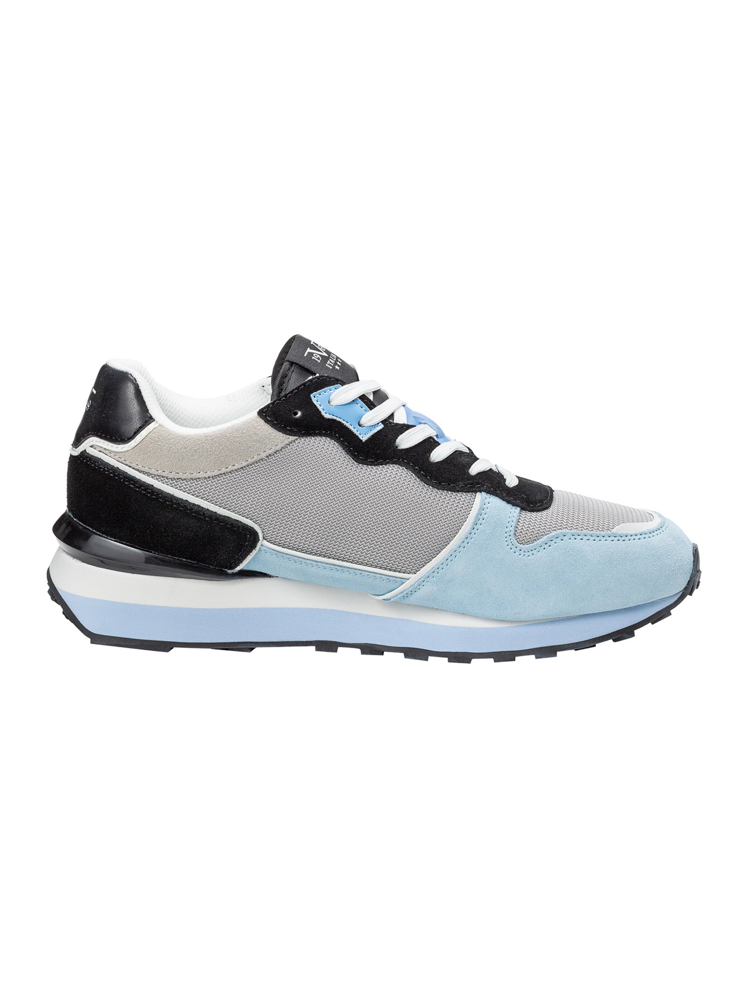 19V69 ITALIA Platform trainers 'Mick' in Blue