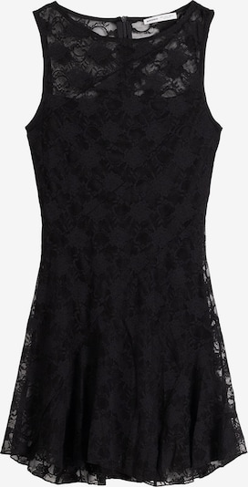 Bershka Robe en noir, Vue avec produit