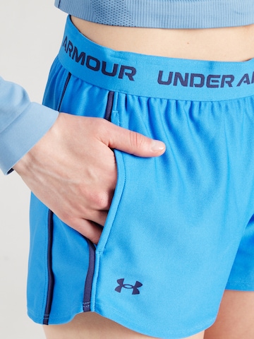 UNDER ARMOUR Обычный Спортивные штаны 'Play Up' в Синий