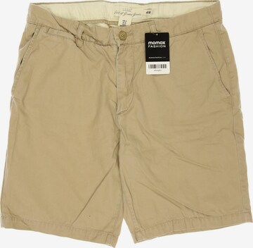 H&M Shorts in 32 in Beige: front
