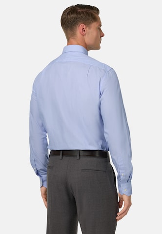 Boggi Milano Regular Fit Hemd in Blau