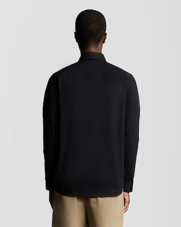 Lyle & Scott Regular fit Overhemd in Zwart