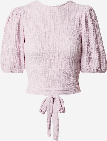 Gina Tricot Blouse 'Sage' in Roze: voorkant