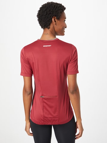 ZIENER Funkční tričko 'NELISA' – červená