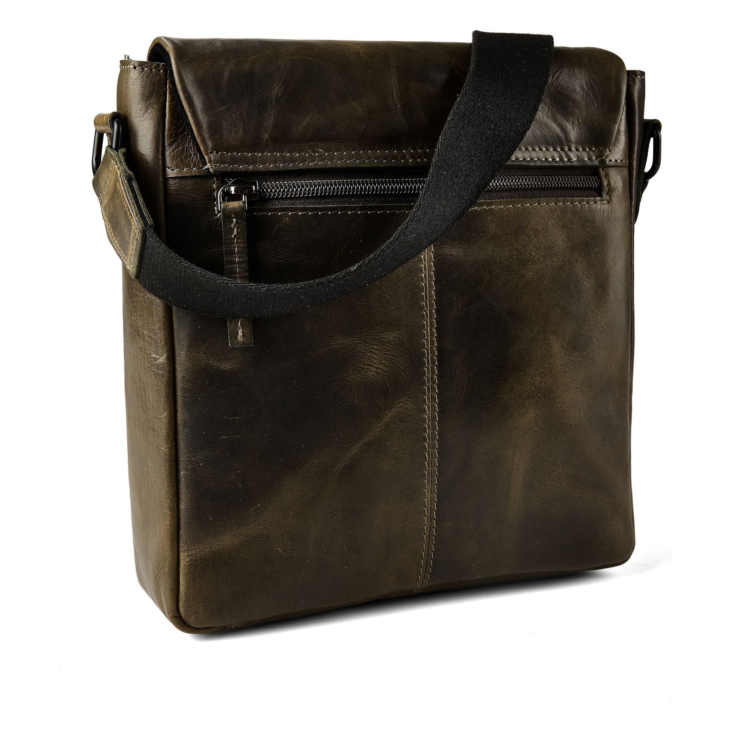 Borsa a tracolla 'Newport' di GREENBURRY in verde