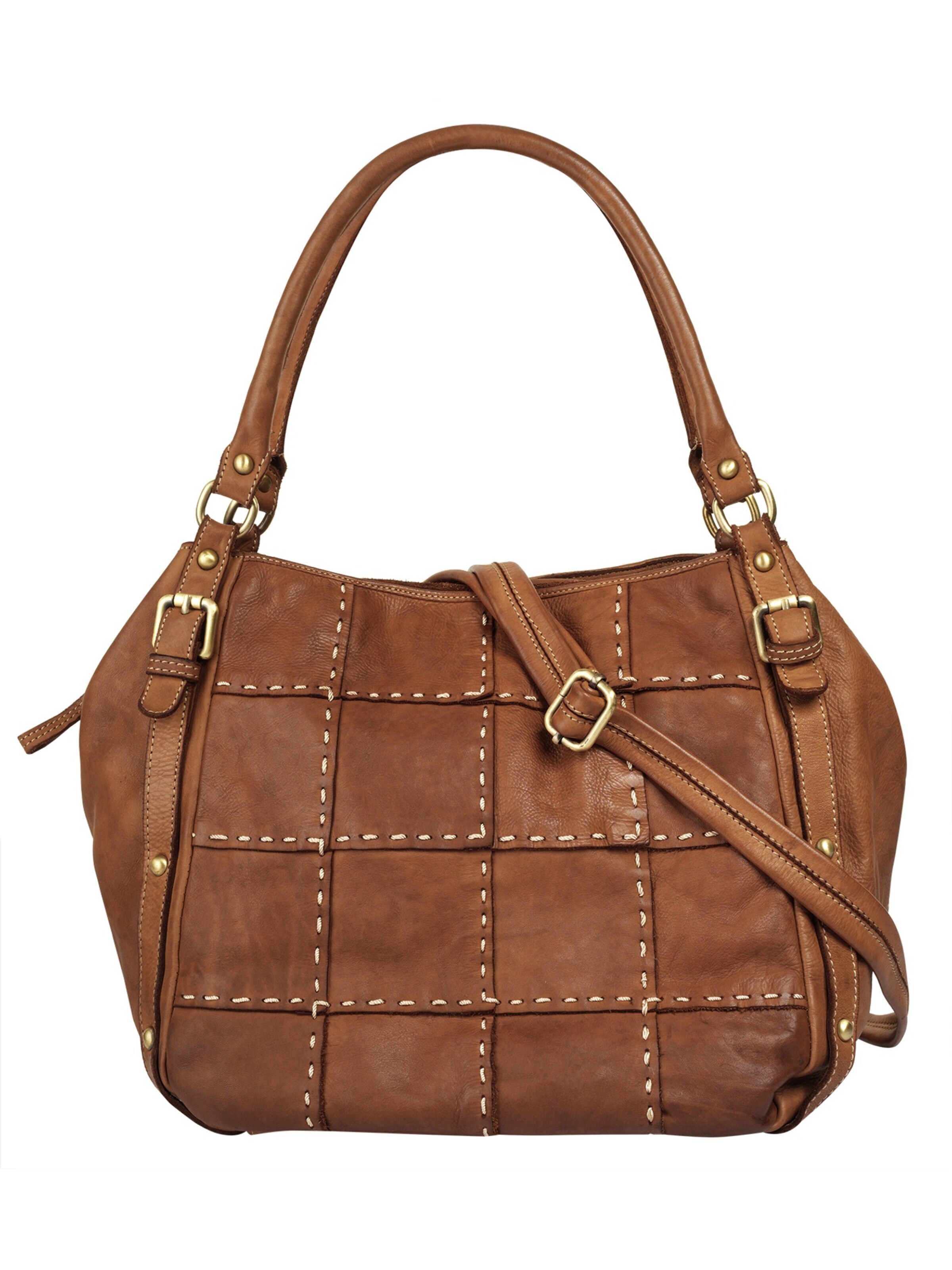 Samantha Look - Bolso de hombro en marrón: frente