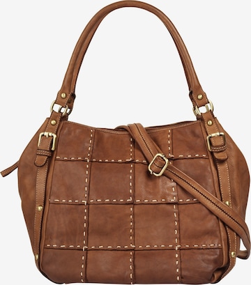 Samantha Look - Bolso de hombro en marrón: frente