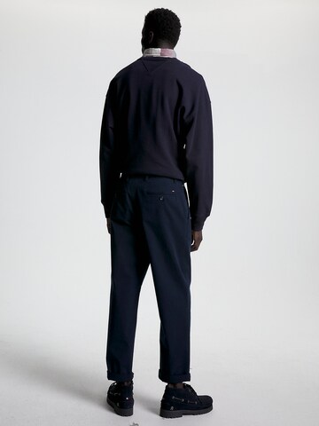 TOMMY HILFIGER Loose fit Pleat-Front Pants in Blue