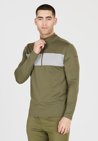 ENDURANCE Performance Shirt 'Pete' in Green: front