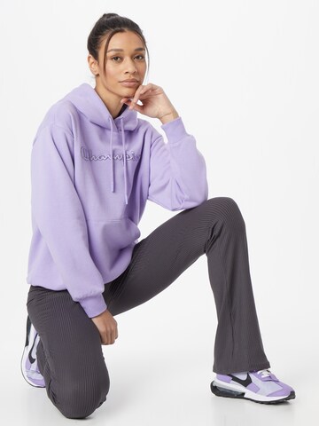 Champion Authentic Athletic Apparel Sweatshirt in Purple
