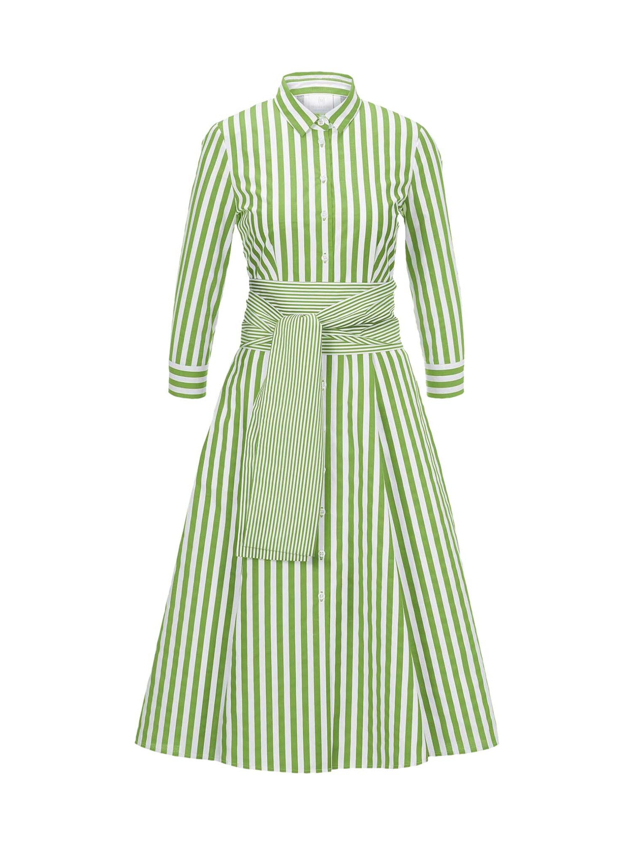 MADELEINE Kleid in Grün: Vorderseite