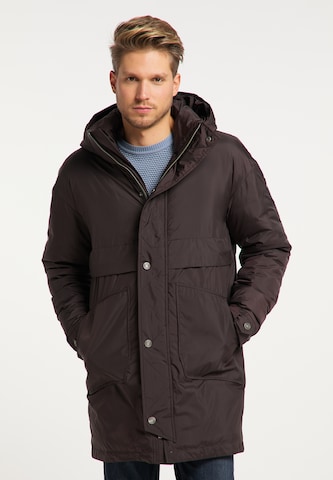 MO Winterparka in Bruin: voorkant