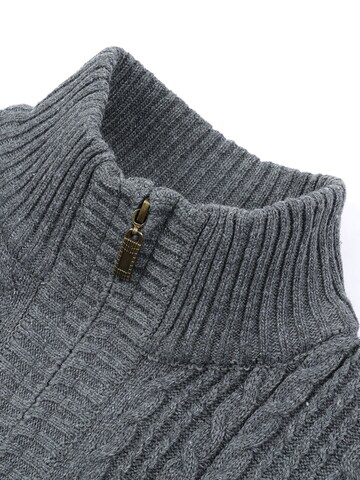 YOUTHUP Strickjacke 'Schmiegsam'‌‌‌ in Grau