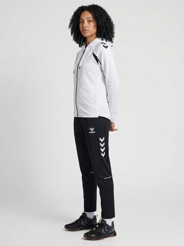 Hummel Sportief sweatvest in Wit