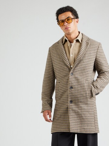 JACK & JONES Between-Seasons Coat 'JJEHarrison' in Beige: front