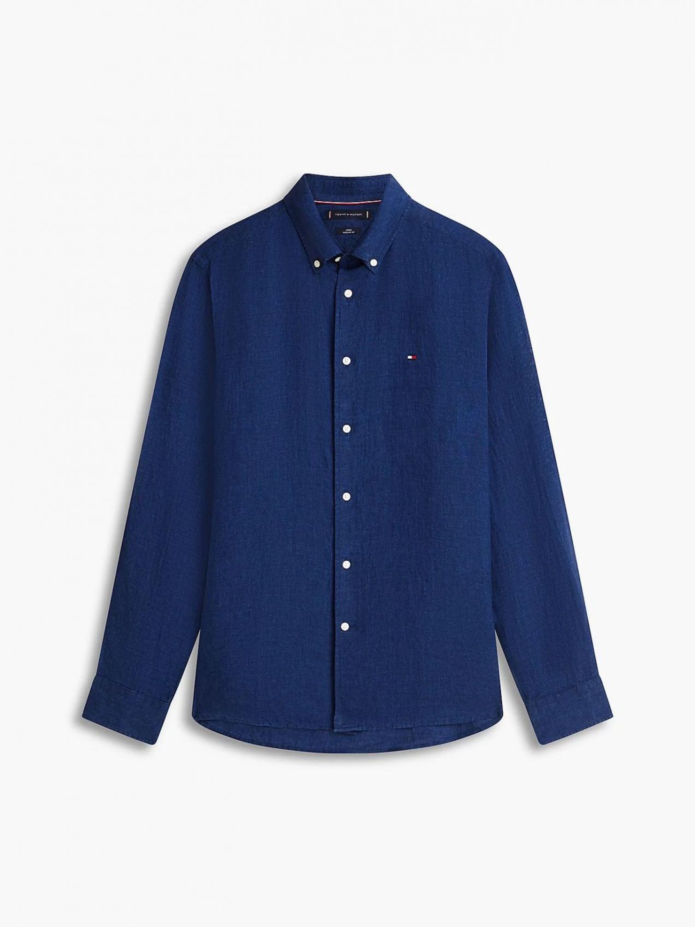 Fit confort Chemise TOMMY HILFIGER en bleu : devant
