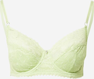 T-shirt Reggiseno di LingaDore in verde: frontale