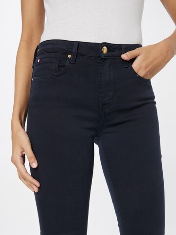 TOMMY HILFIGER Skinny Jeansy 'Como' w kolorze niebieski