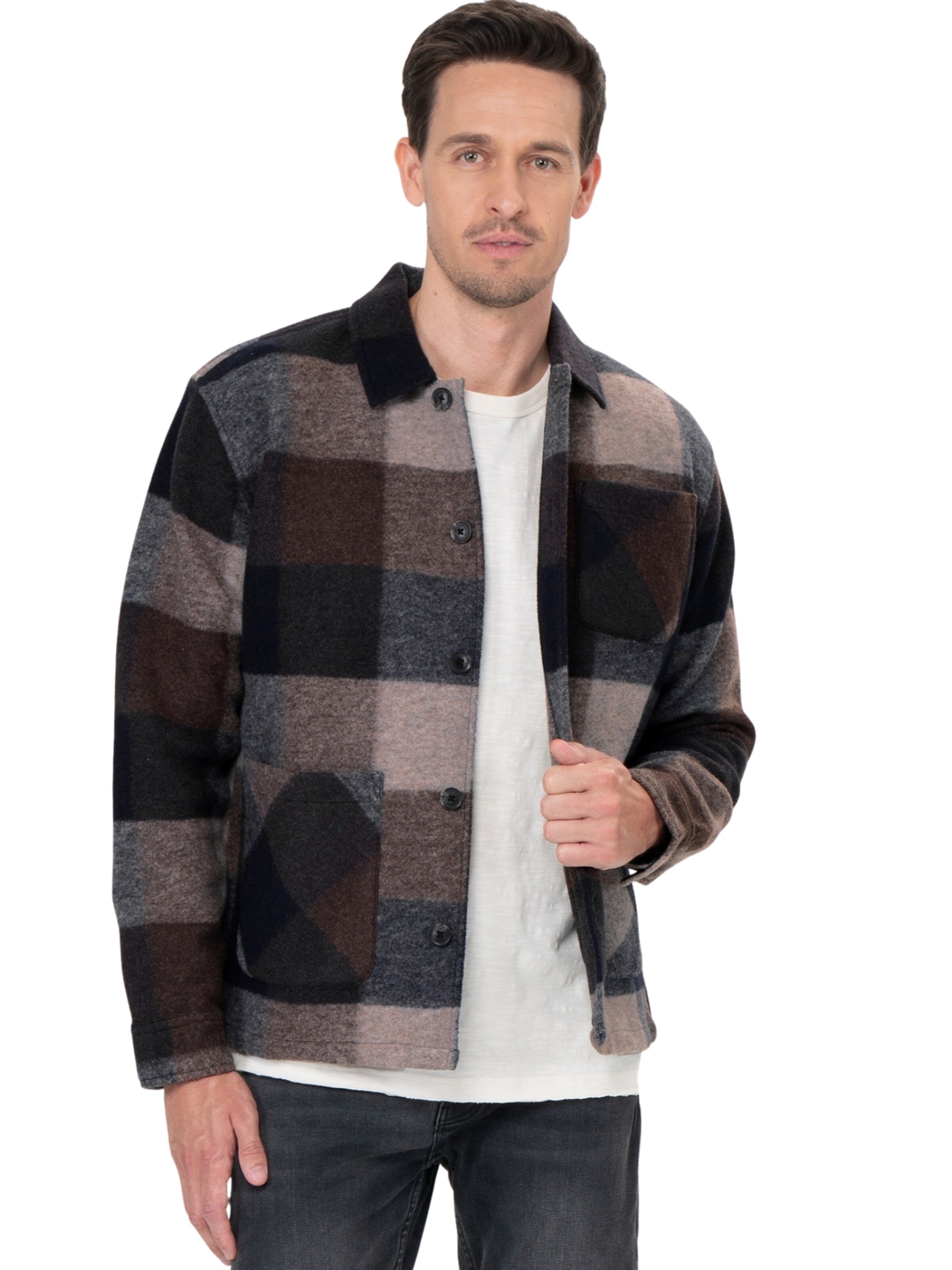 Key Largo Overgangsjakke 'LOCARNO' i blå