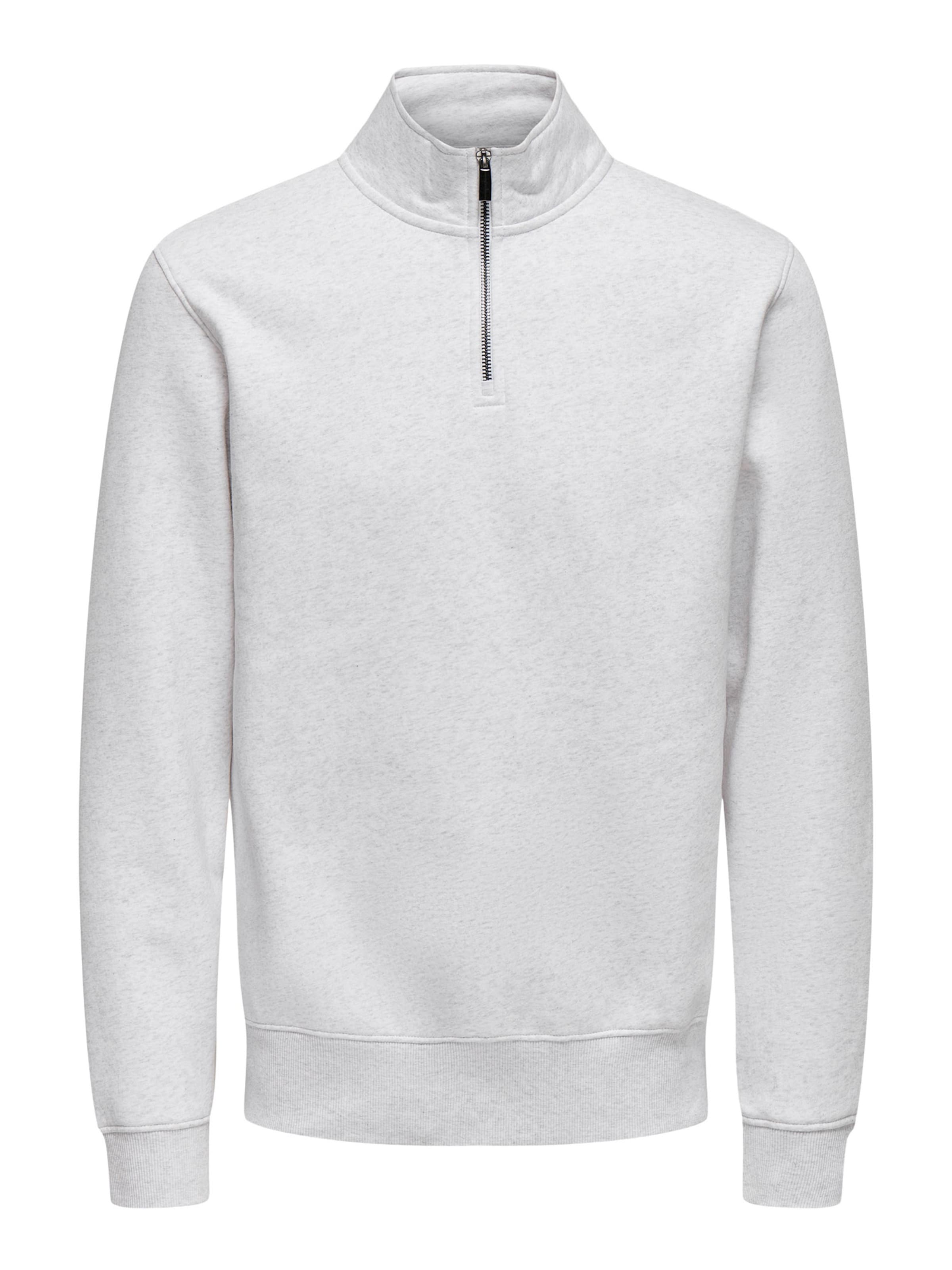 Only & Sons Sweatshirt 'Ceres' in Grey: front