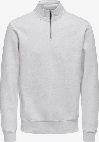Only & Sons Sweatshirt 'Ceres' in Grau: Vorderseite
