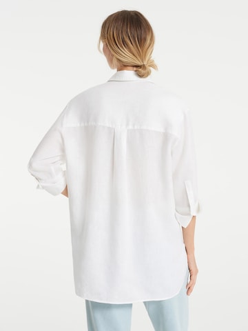 Camicia da donna 'Fython' di OPUS in bianco