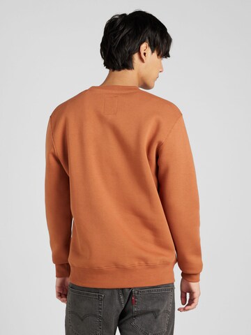 ALPHA INDUSTRIES Sweatshirt in Brown