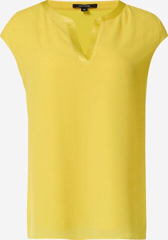 COMMA T-Shirt in Gelb: predná strana
