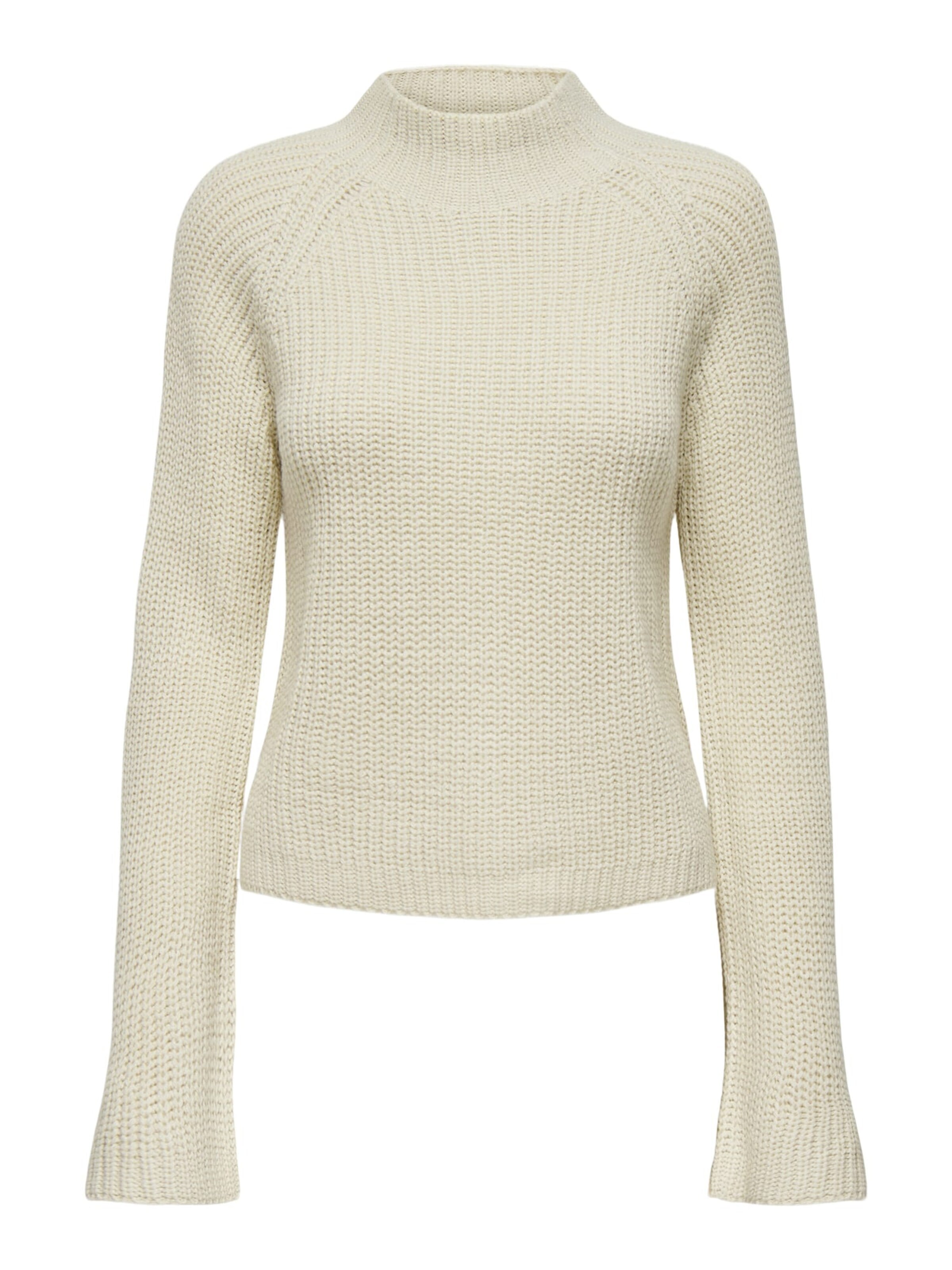 Jaqueline de Yong Sweater 'Justy' in Beige: front