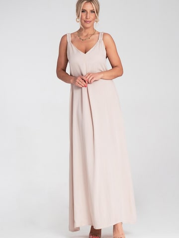 Figl Jumpsuit 'M1194' in Beige: voorkant