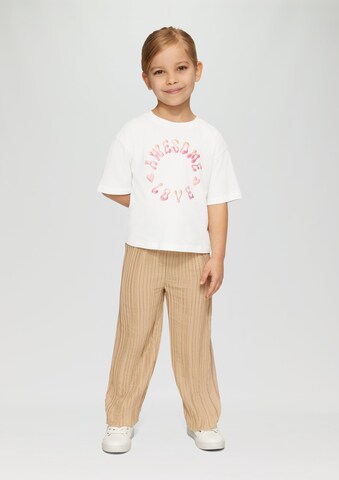 s.Oliver T-shirt i vit