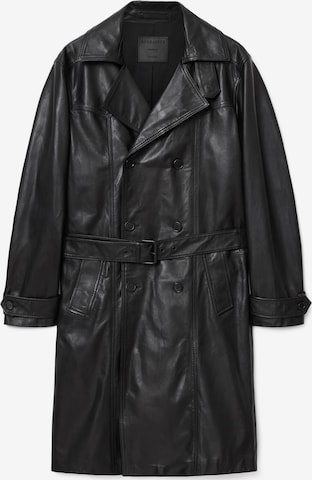 juoda AllSaints Demisezoninis paltas: priekis